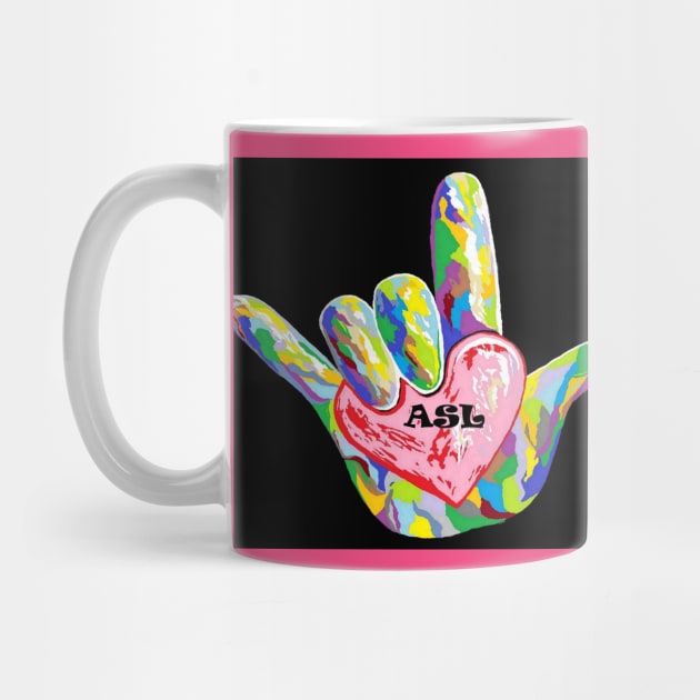 I Heart ASL by EloiseART